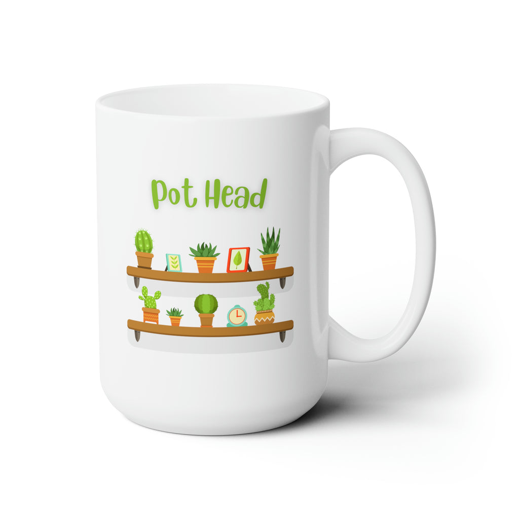 Pot Head Mug, 15oz