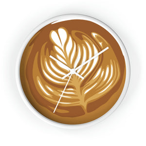 Don't Be Latte! Coffee Wall Clock